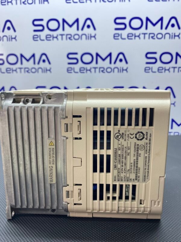 CIMR-VC4A0009BAA YASKAWA AC SÜRÜCÜ 4.0 kW / 3.0 kW - Görsel 4