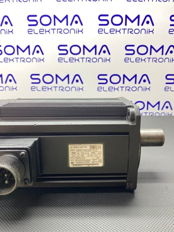 SGMSH-20DCA6F-OY YASKAWA SERVO MOTOR 2 kW - Görsel 4