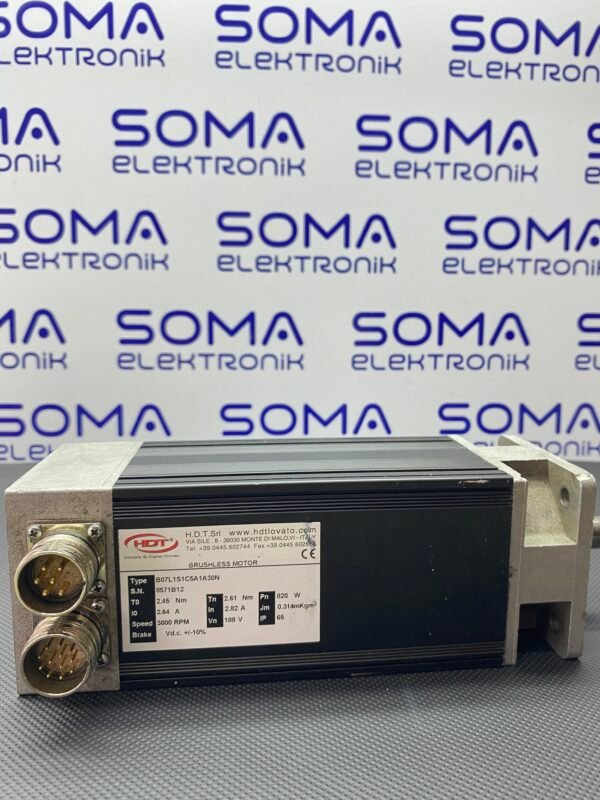 B07L1S1C5A1A30N HDT LOVATO SERVO MOTOR 820 Watt - Görsel 4