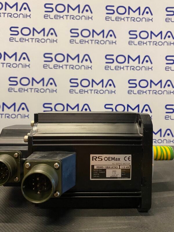 RSMD-15BA1ATK3 RS OEMAX SERVO MOTOR 1.5 kW - Görsel 2