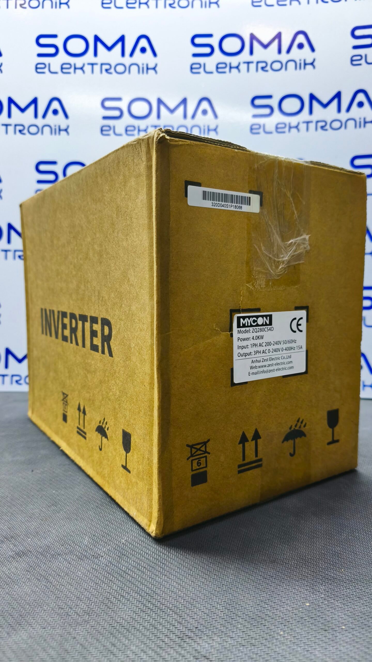 ZQ280CS4D MYCON AC SÜRÜCÜ 4 kW MONOFAZE BESLEME - Görsel 6