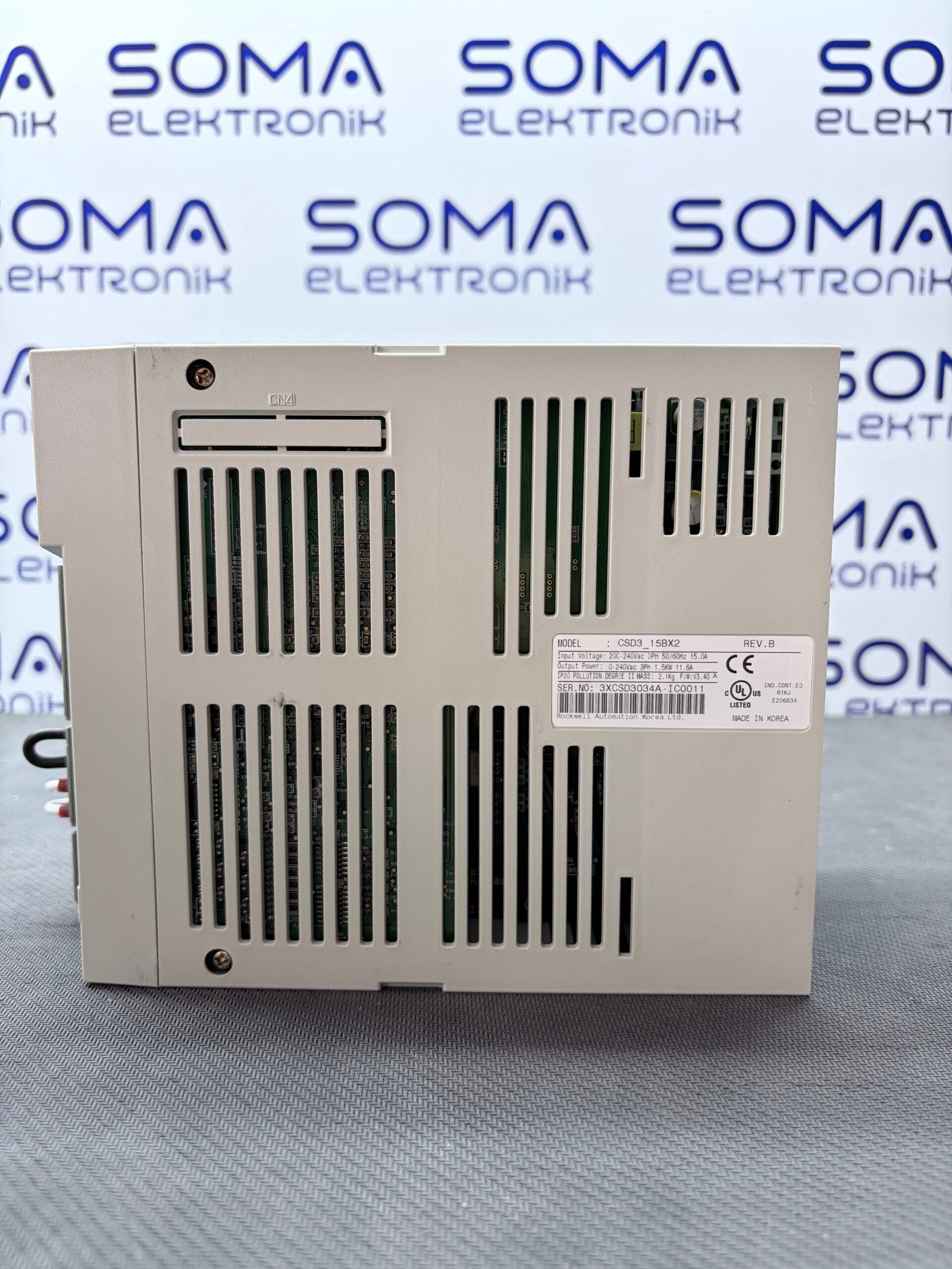 CSD3_15BX2 RS OEMAX SERVO SÜRÜCÜ 1.5 kW - Görsel 4