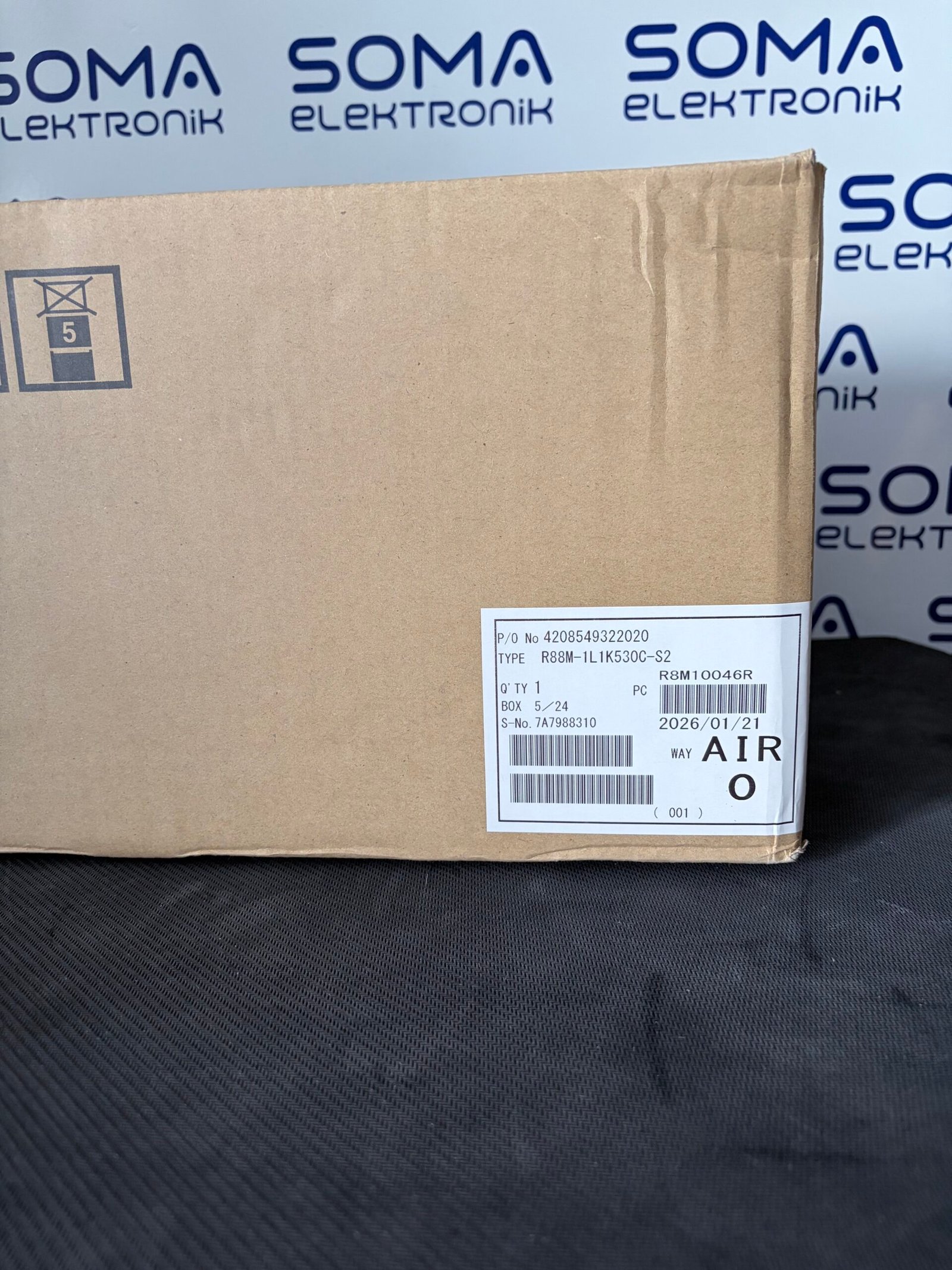 R88M-1L1K530C-S2 OMRON SERVO MOTOR 1.5 kW - Görsel 5